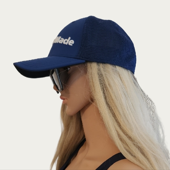 GOLF Sporty TaylorMade Navy BLUE Cap, NWT L/XL - Picture 5 of 8